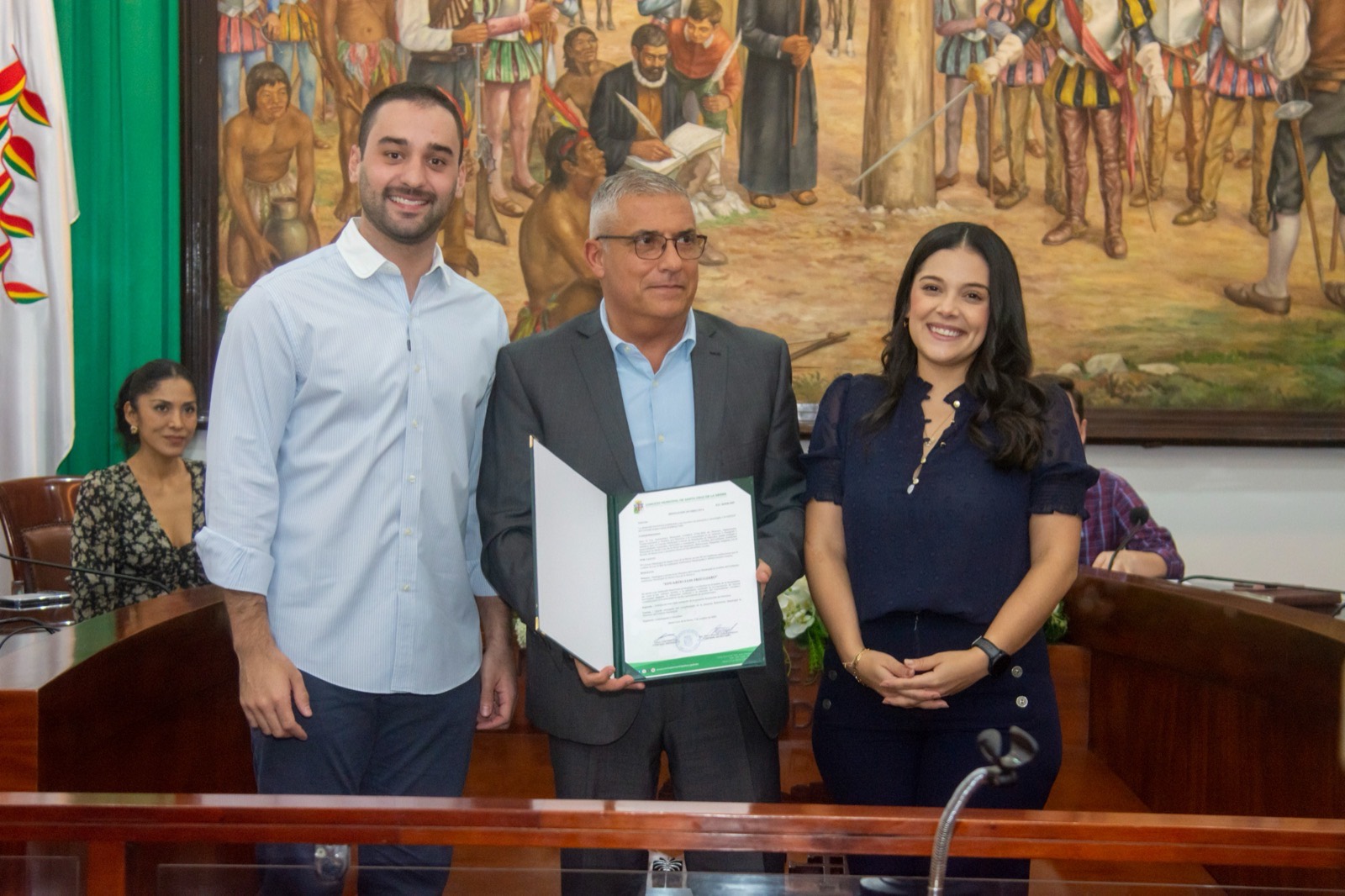 Huéspedes Ilustres — Concejo Municipal de Santa Cruz - COLABIOCLI 2026