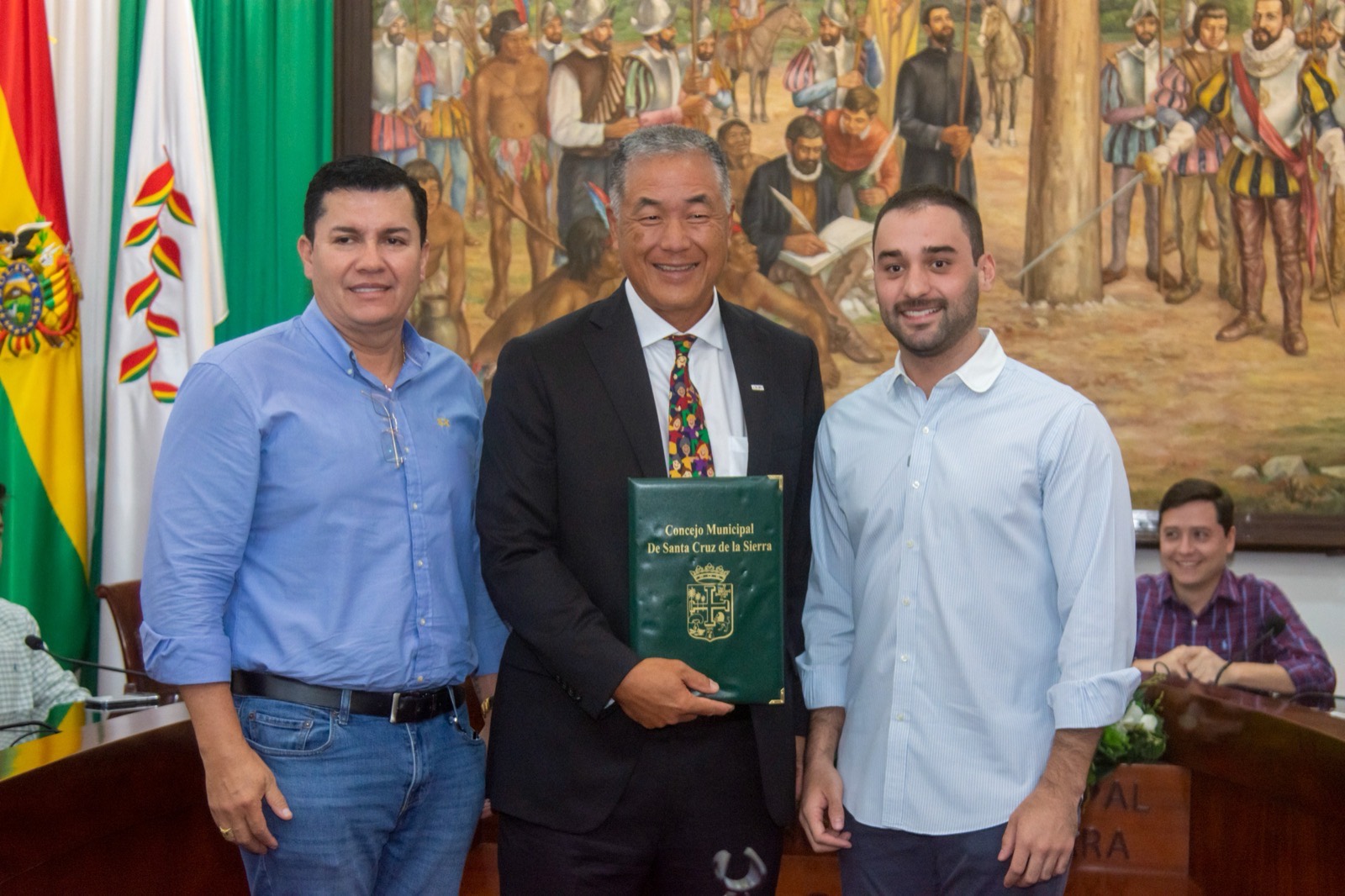 Huéspedes Ilustres — Concejo Municipal de Santa Cruz - COLABIOCLI 2026