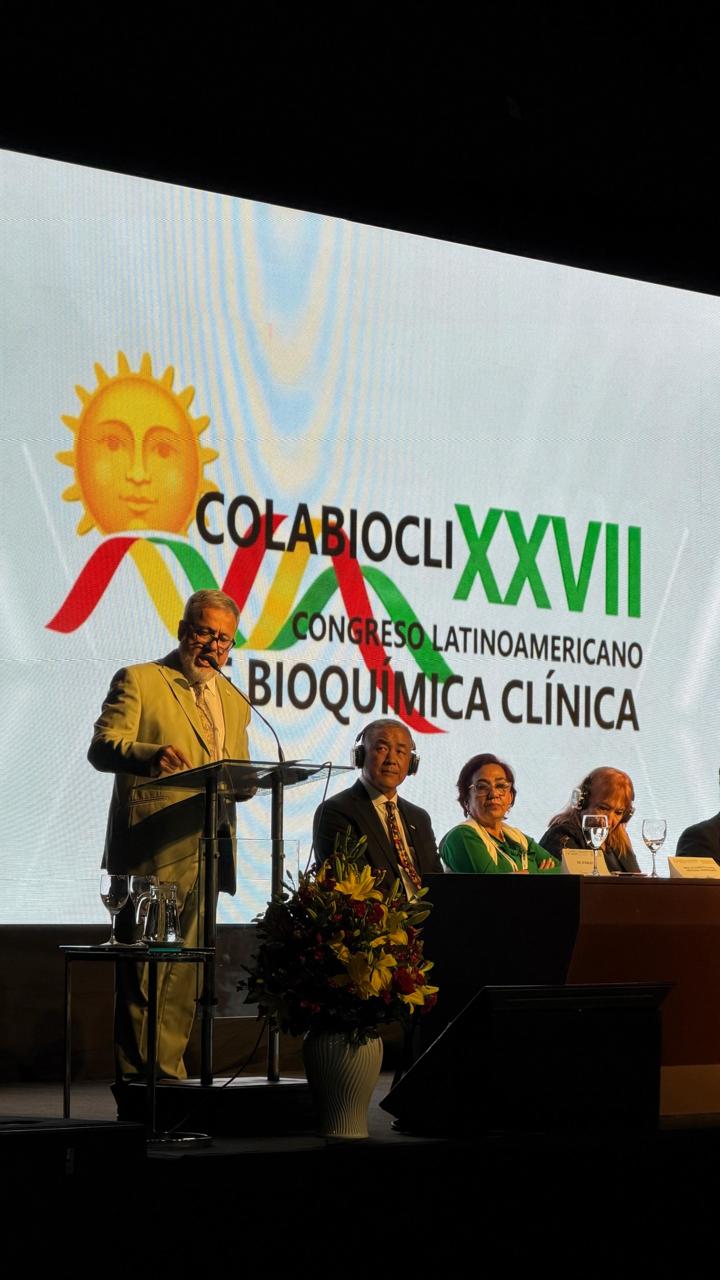 Palabras del presidente del Congreso durante el COLABIOCLI XXVII
